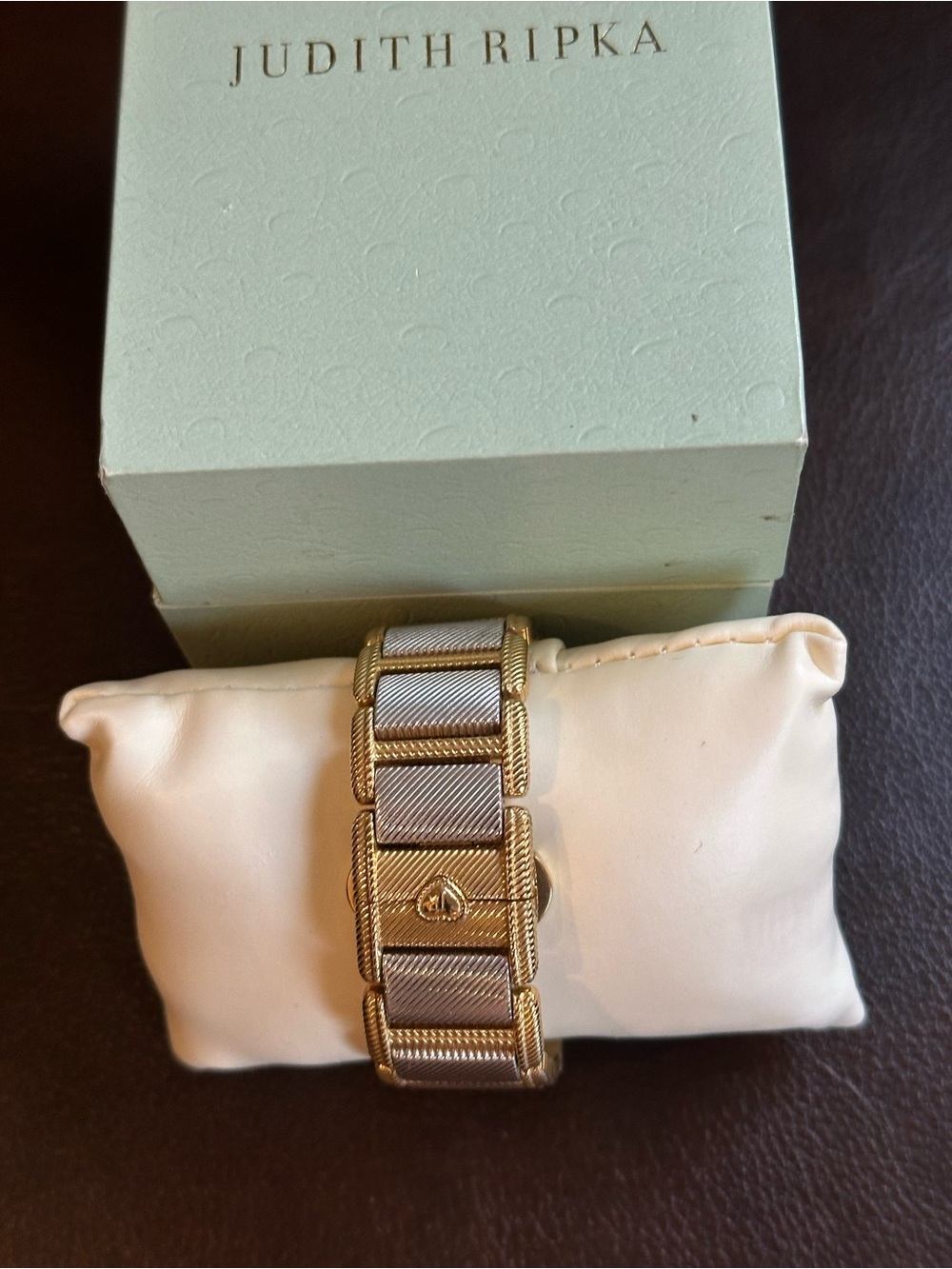Judith Ripka Two tone Regent Watch - Picture 4 of 4